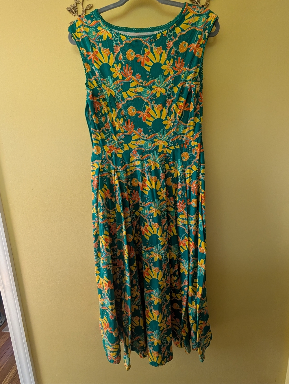 Taken By A Tropical Breeze Fit-and-Flare Dress